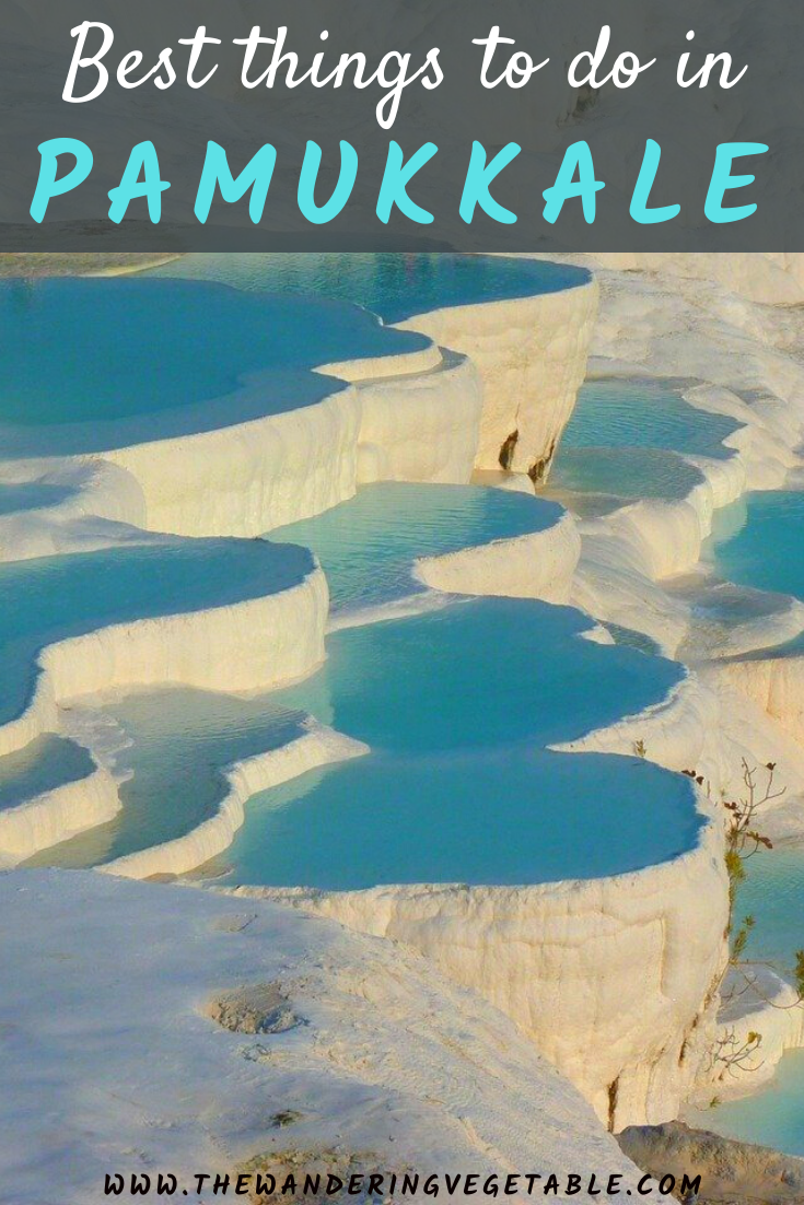 The Pamukkale tour includes the best things to do in Pamukkale and the places where you can stay in Pamukkale