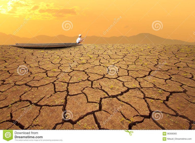 https://thumbs.dreamstime.com/z/climate-change-children-wooden-boat-cracked-earth-sunset-background-96368365.jpg