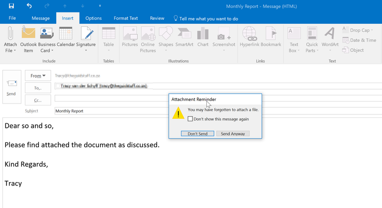 5 Minute Freewrite - Don't Forget The Attachment