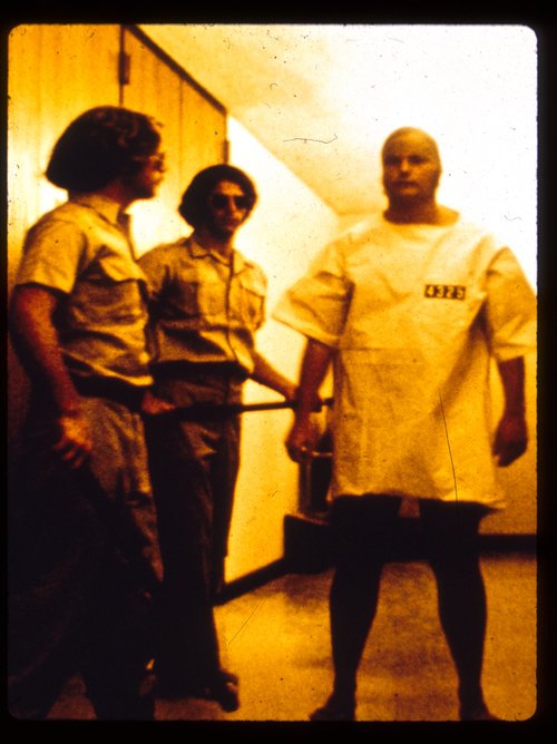 Photo from the Stanford Prison Experiment