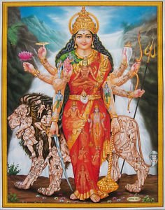 Devi Durga Shakthi - Swathi10, CC BY-SA 4.0, via Wikimedia Commons