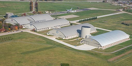 Aerial view of the National Museum of the U.S. Air Force 4