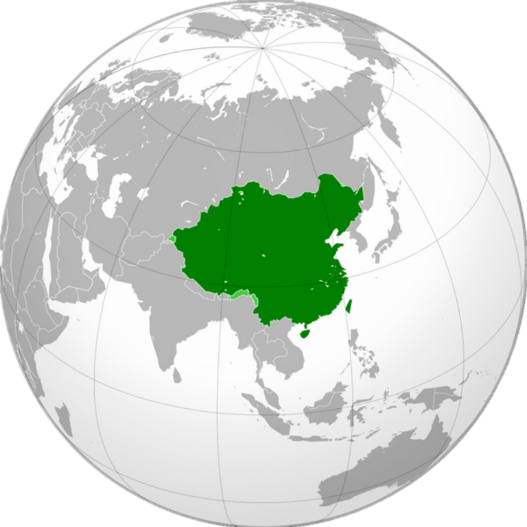 The Qing dynasty in 1889