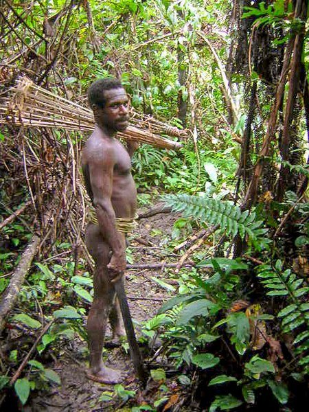 Naked aborigine