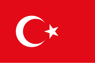 Turkish flag from Wikipedia