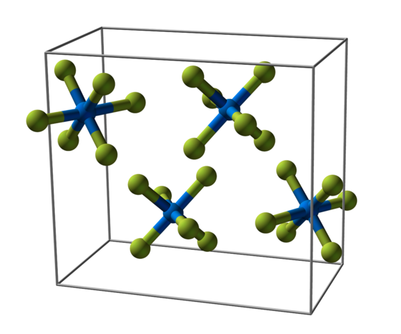 Discrete UF6 molecules ( Covalent halide)