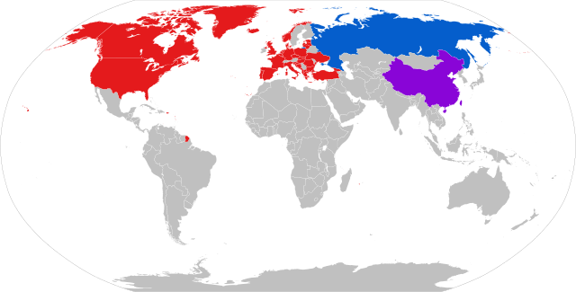 map of "east" vs "west"