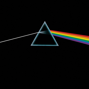 The classic cover of Pink Floyd's masterpiece: The Dark Side of the Moon