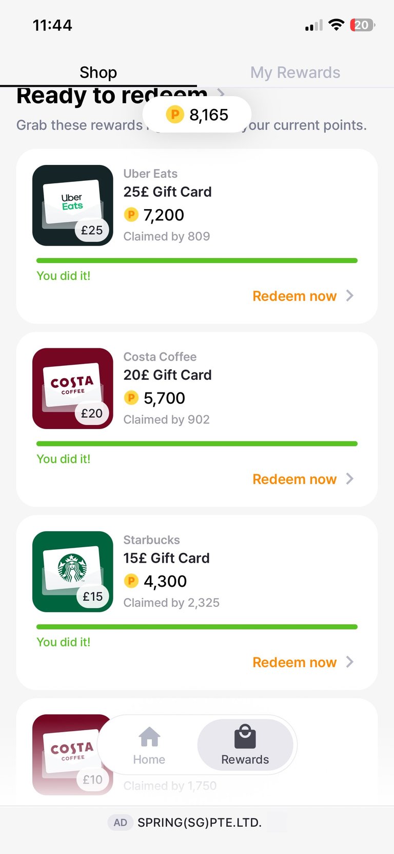 My Actifit Report Card: May 13 2026