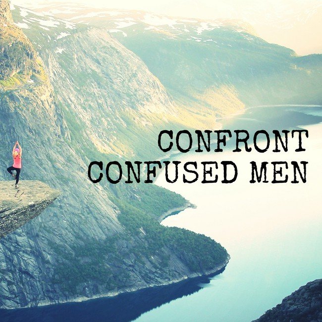 Confront confused men - courtesy Inspirobot.me