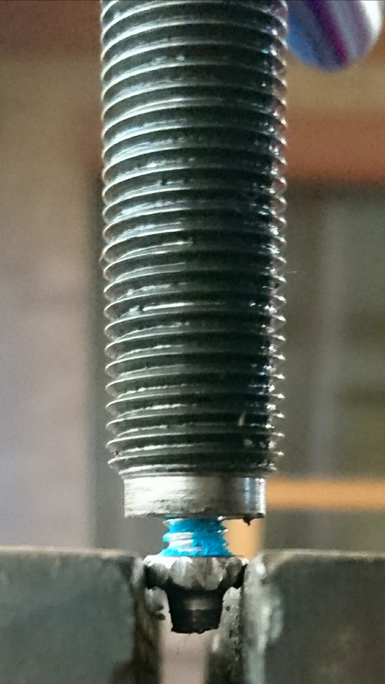 Chain Tool in Vise
