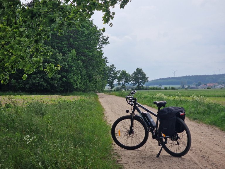 three cycling trips
