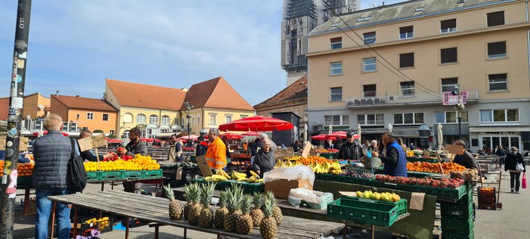 Zagreb's Central open market - Dolac