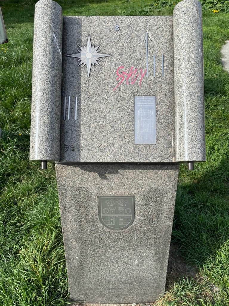Tora Sundial in Będzin, Poland