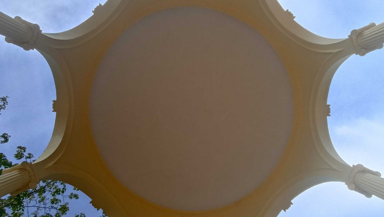 Ceiling of the square