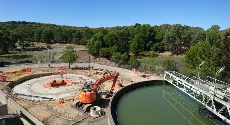 Balance Tank under construction