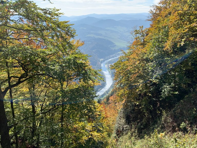 Dunajec river gorge, Pieniny Mts, Poland