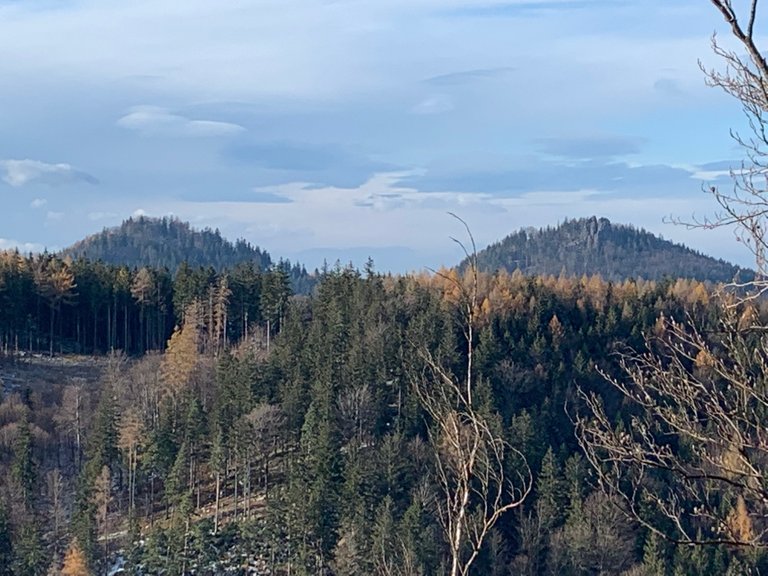 photo from my hike on Saturday, a boulder in Rudawy Janowickie Mts, Poland