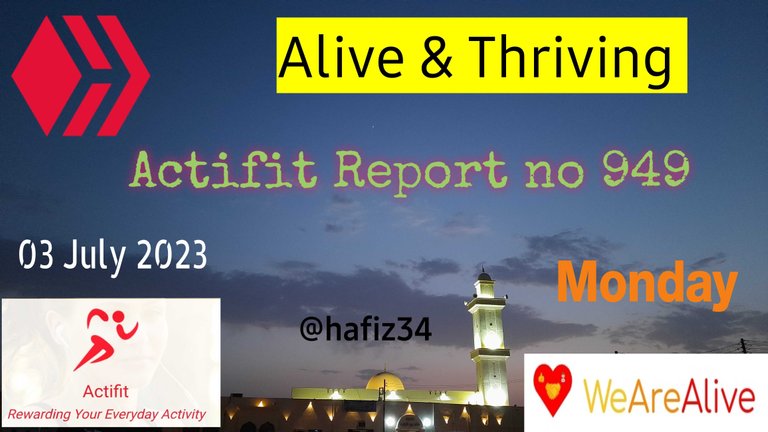 Full moon photography | Busy work hours | Alive & Thriving on Monday | Actifit report number 949