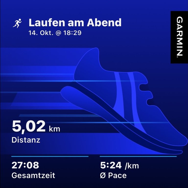 Erster Lauf nach dem Halbmarathon 