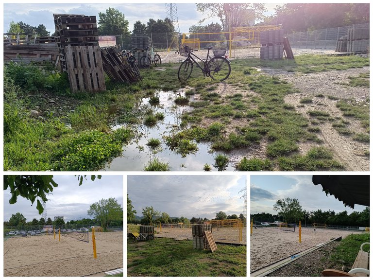 Beachvolleyball Monday in the rain - My Actifit Report Card: July 28 2025