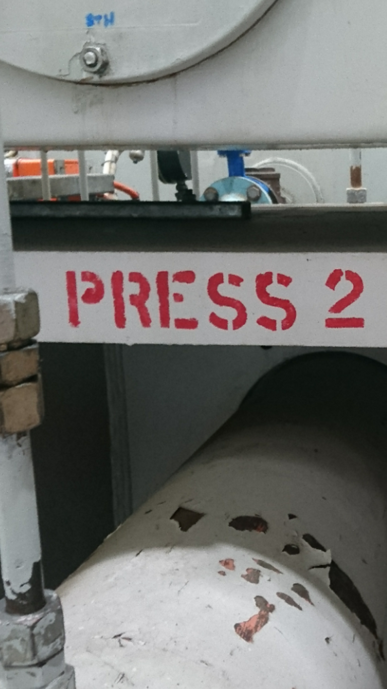 Filter Press 2 - Sludge Dewatering - Water Treatment Plant