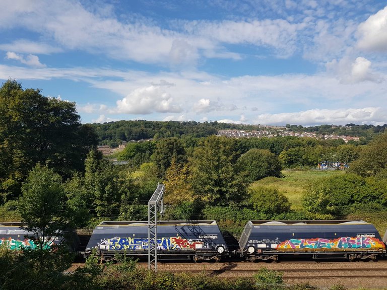 Aggregate Train from Settle to Leeds