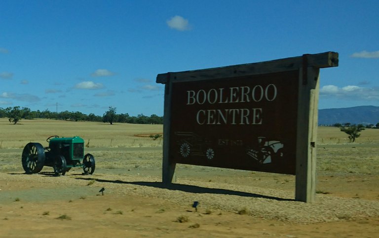 Booleroo Centre town entrance sign