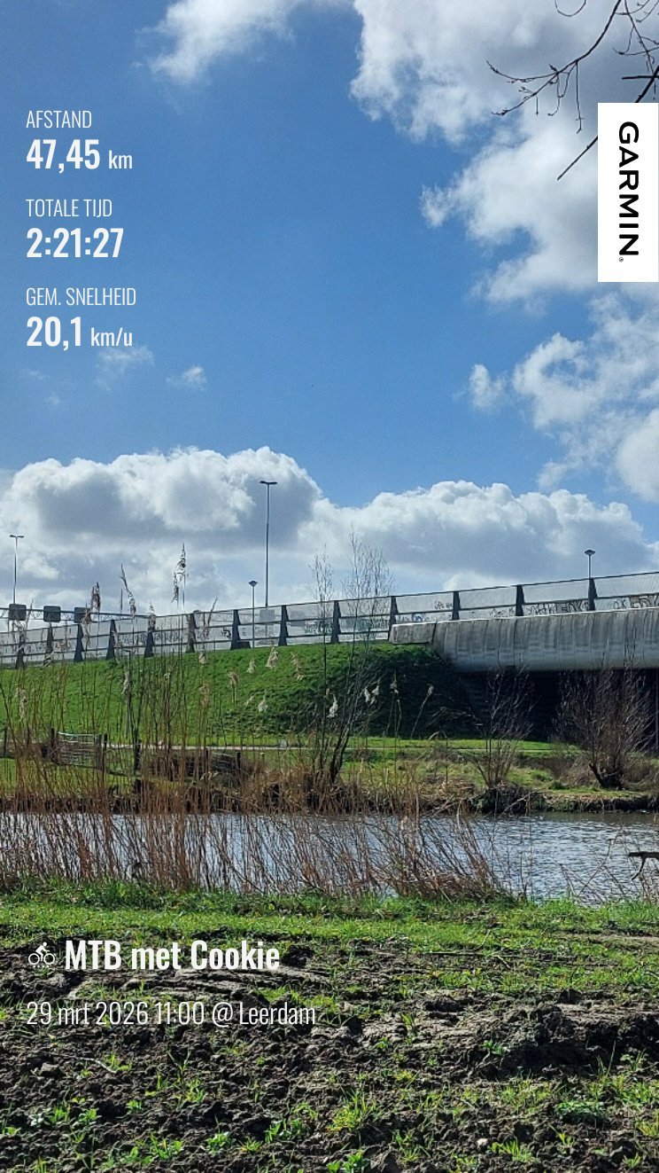 Father - Daughter MTB Ride - My Actifit Report Card: March 29 2026