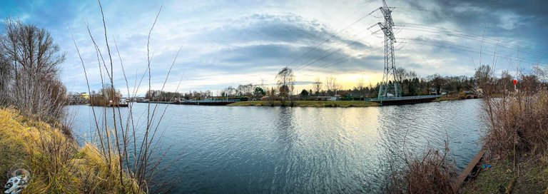 River Spree Panorama