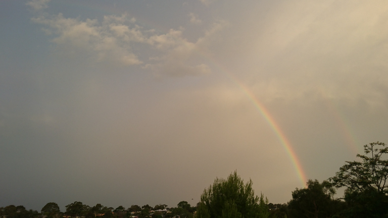Rainbow seen from my house