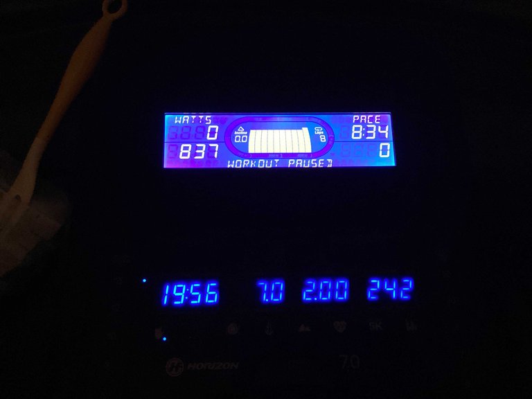 …wish my treadmill used km’s instead of miles… 