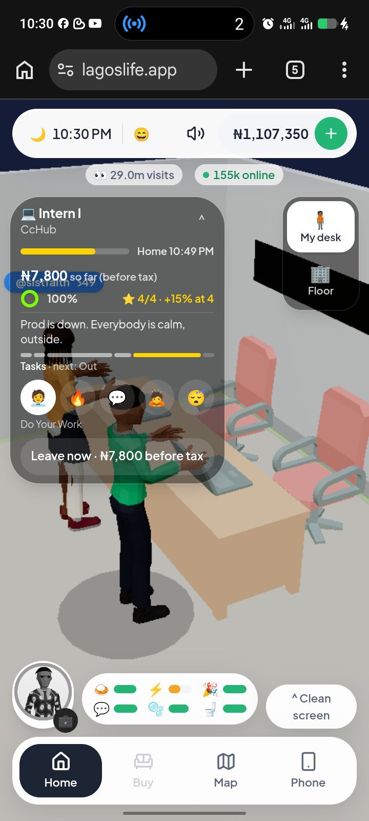 Been playing lagos life: October 9 2026