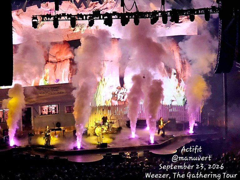 Weezer - The Gathering - My Actifit Report Card: September 23 2026