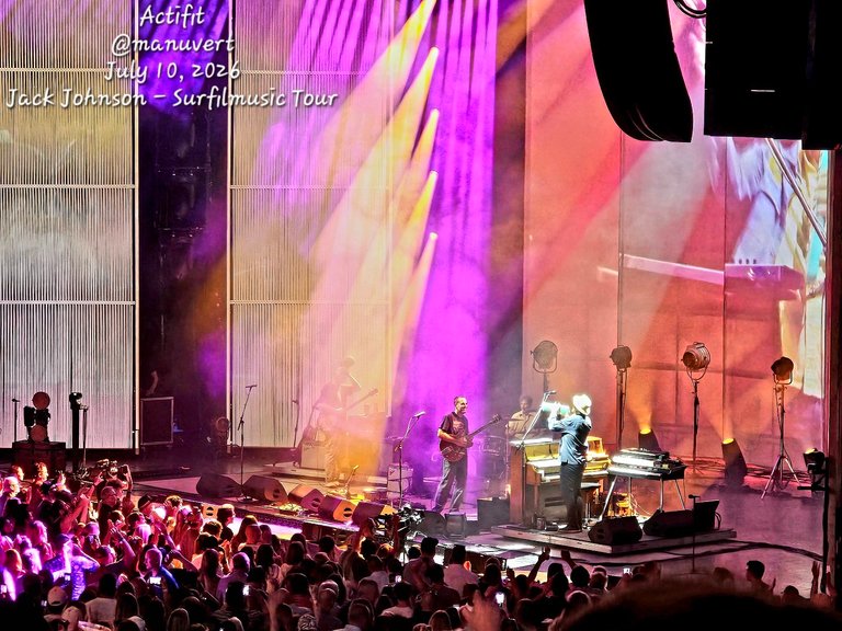 Jack Johnson Surfilmusic Tour - My Actifit Report Card: July 10 2026