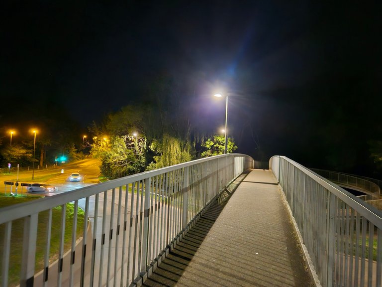 Late night walk : My Actifit Report Card: August 21 2025