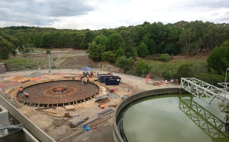 Balance Tank under construction