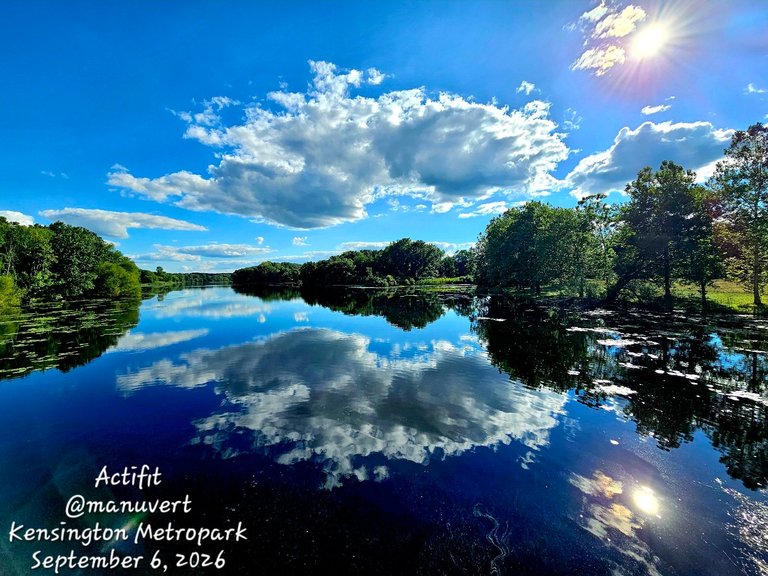 Kensington Metropark - My Actifit Report Card: September 6 2026
