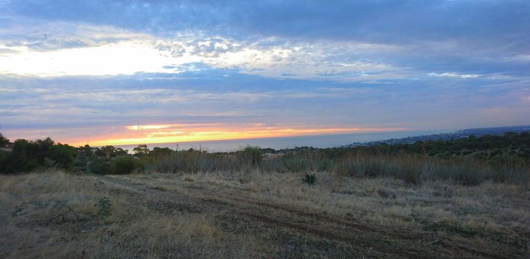 View out the back of the Archery Range, down to the Gulf of Saint Vincent