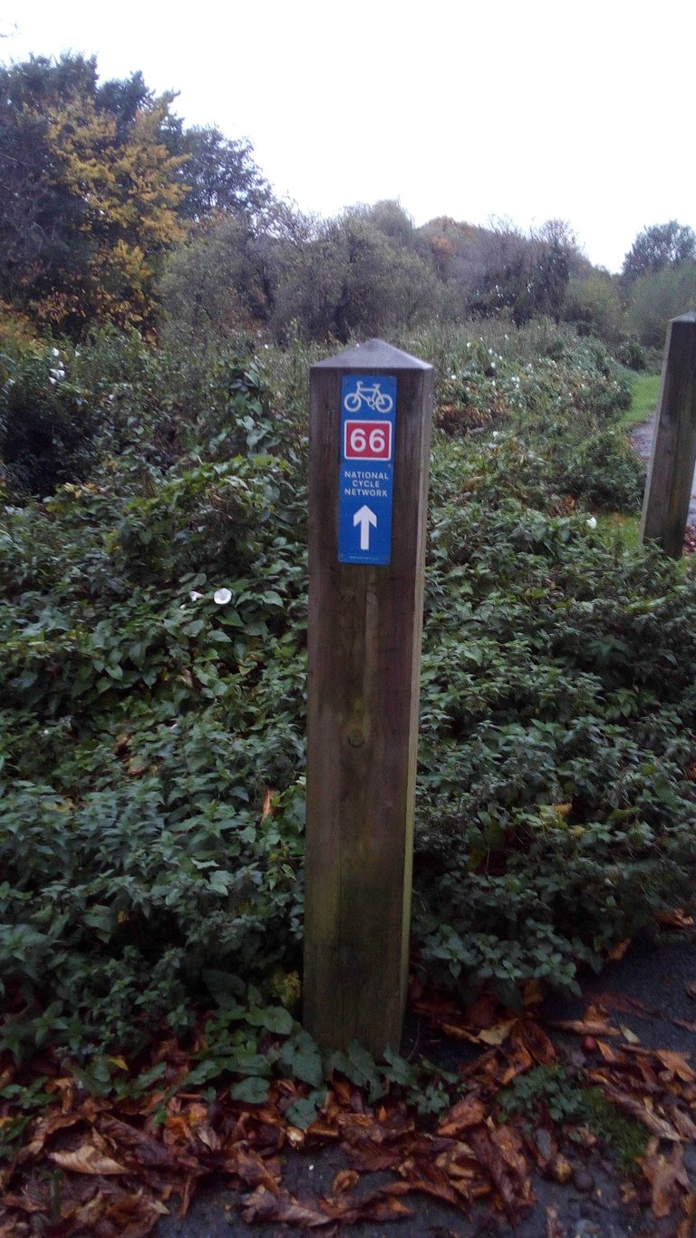 UK Route 66 Signpost