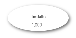 Google Play Store Total Installs