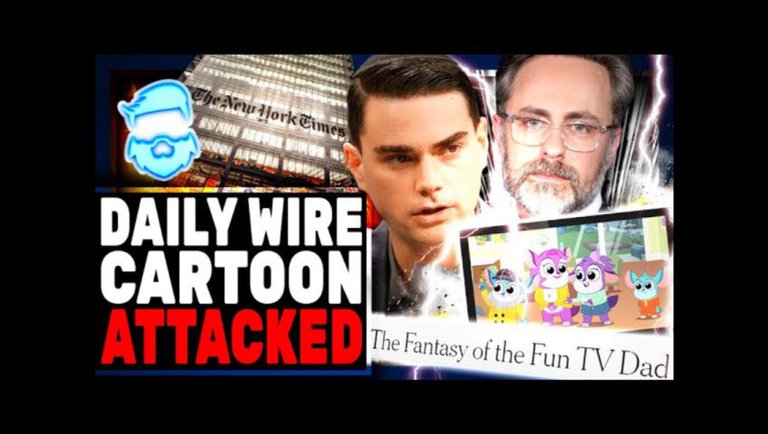 Daily Wire Cartoon BLASTED By Unhinged New York Times Reporter For Positively Portraying A Father