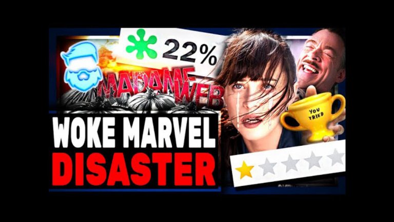 Marvel's Woke Female Spiderman Is A DISASTER! Madame Web Record Low Scores & ZERO Tickets Selling!