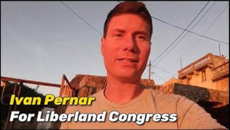 Ivan Pernar Liberland Congress