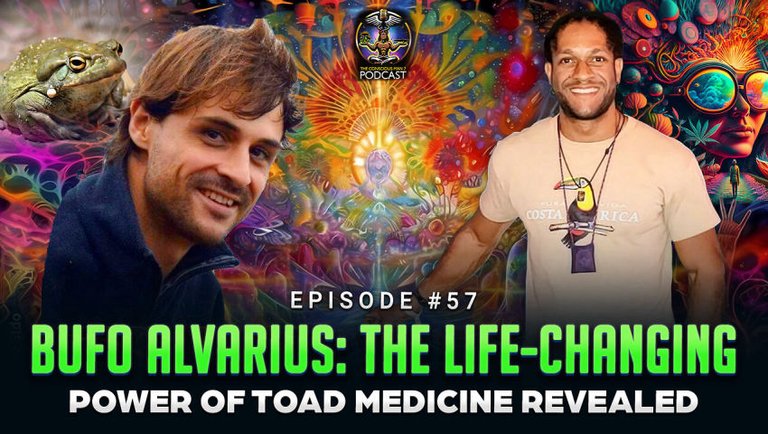 Episode #57 - Bufo Alvarius: The Life-Changing Power of Toad Medicine Revealed w/ Benoît Allouche