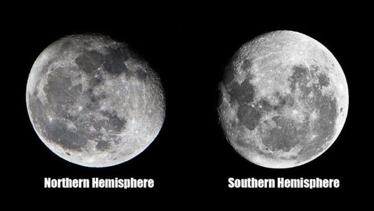 Why Does the Moon Appear Upside-Down in the Southern Hemisphere?