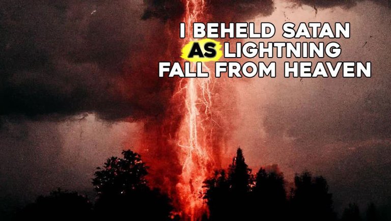 I Beheld Satan ***AS*** Lightning Fall From Heaven / Hugo Talks