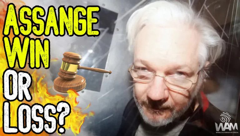 ASSANGE WIN OR LOSS? - Court Approves Temporary Reprieve - US Seeks DEATH PENALTY For Free Speech