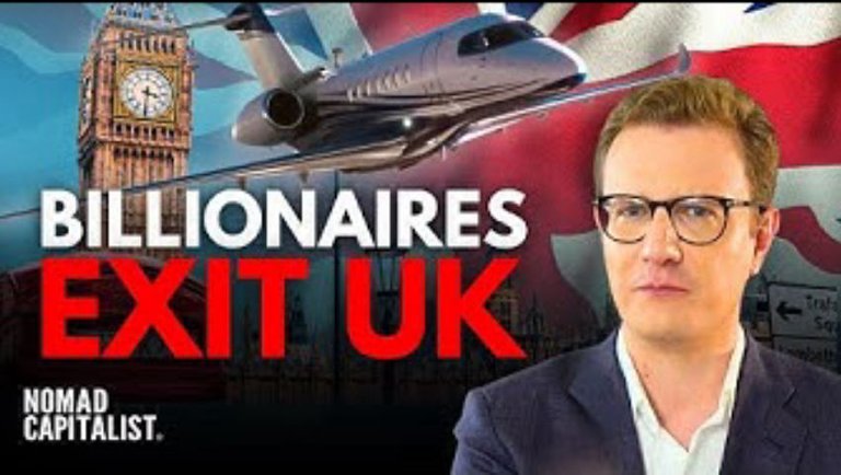 Billionaires Are FLEEING The UK