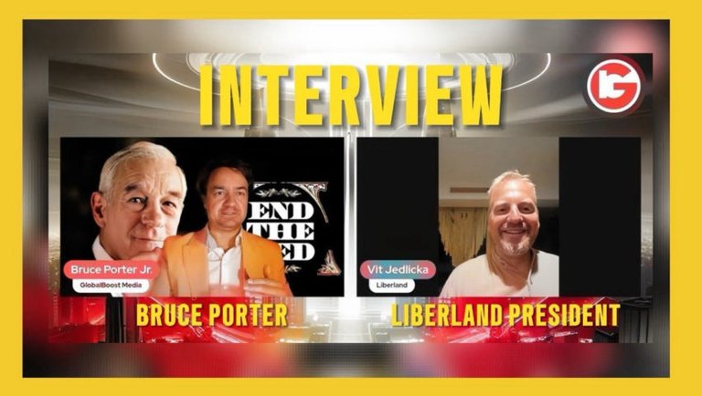 Great interview by Bruce Porter with the President of Liberland | Vit Jedlička